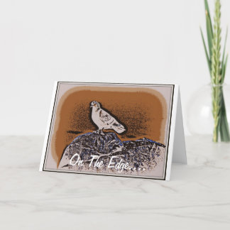 No Cartão de Saudação de Borda