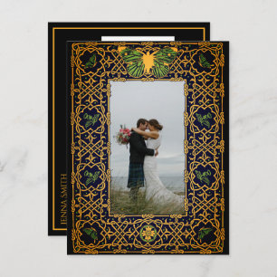 Nó Céltico do ouro Salve o Posto de Anúncio de Dat