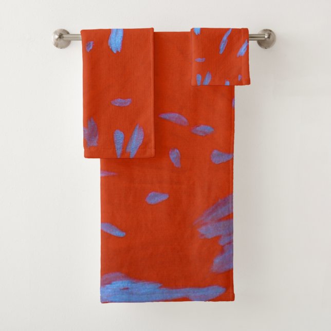 No Conjunto de Toalhas de Banho do Vulcão (Insitu)