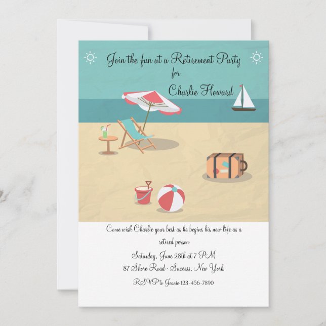 No Convite à Praia (Frente)