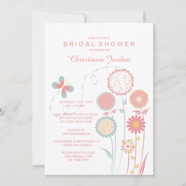 No convite do jardim (Frente)