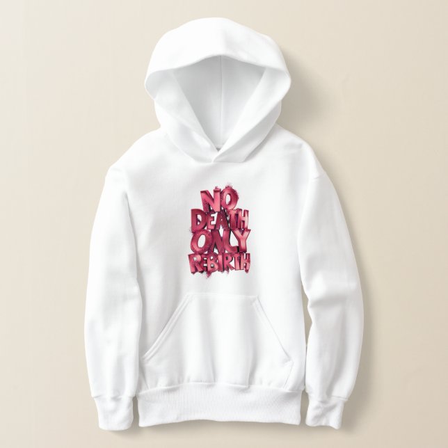 No Death Only Rebirth KIDS PULLOVER HOODIE (Postura )