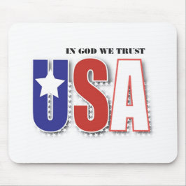 No deus nós confiamos o mousepad