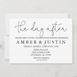 No Dia Seguinte   Convite