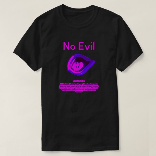 No Evil - City Jamz -  Camiseta (Frente do Design)