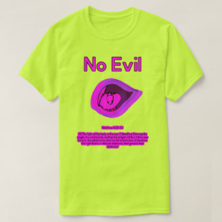No Evil - Purple Passion - Camiseta