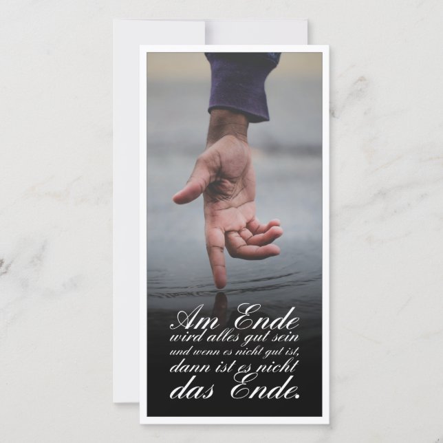 No final tudo estará bem (Frente)