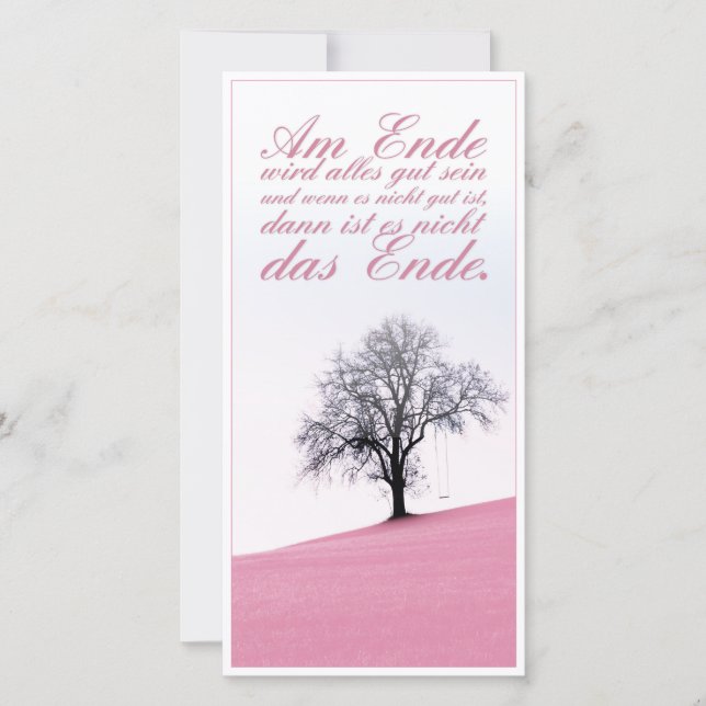 No final tudo estará bem (Frente)