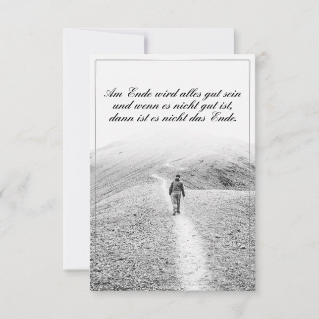 No final tudo estará bem (Frente)