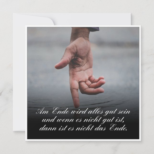 No final tudo estará bem (Frente)