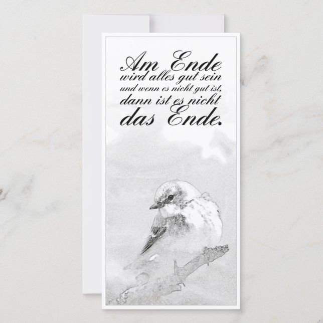No final tudo estará bem (Frente)