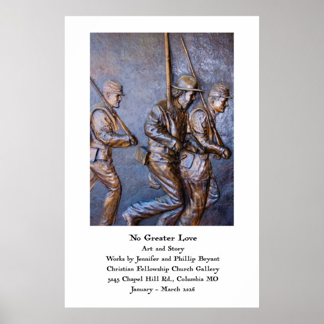 No Greater Love 2026 Art Show Poster (Frente)