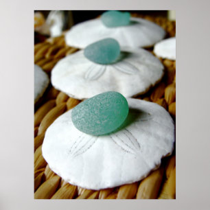 No impressão da areia