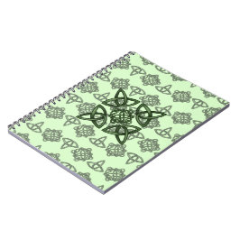 Nó irlandês & tri caderno do design