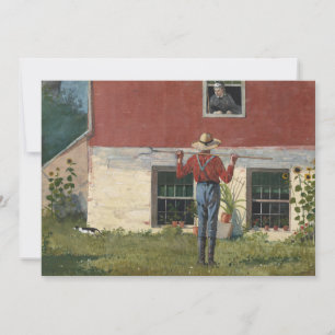 No Jardim (Corte Russo)   Winslow Homer