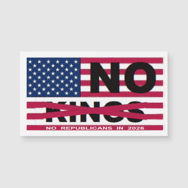 NO KINGS (Frente)