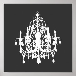 No Love Chandelier ~ CHANGE COLOR / Poster