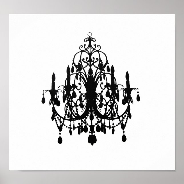 No Love Chandelier ~ Impressão / Poster (Frente)