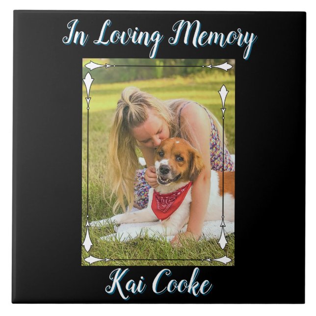 No Loving Memory Custom Name Photo (Frente)