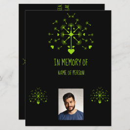 No Loving Memory Dandelion Art