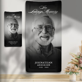 No Loving Memory Modern Memorial/Foto Funeral