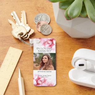 No Loving Memory Pink Carners Photo Chaveiro