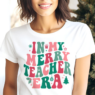 No Meu Alegre Era de Professora Natal Retro
