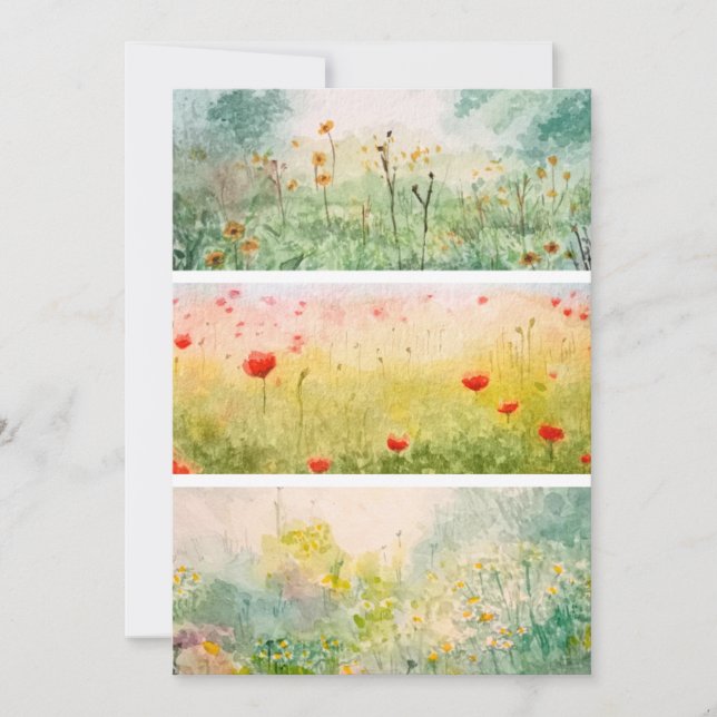 No Meu Cartão de Saudação dos Sonhos (Frente)