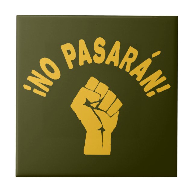 No Pasaran - Eles Não Passarão (Frente)