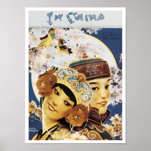 No poster de China
