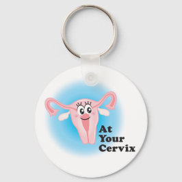 No seu Chaveiro de Utero Engraçado Cervix