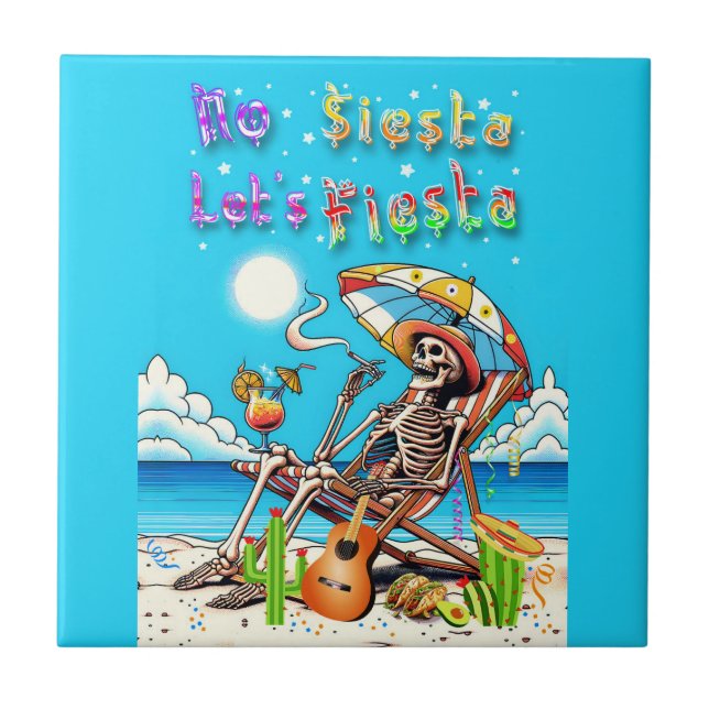No Siesta Vamos Fiesta (Frente)