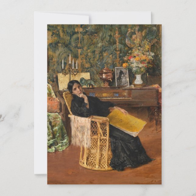 No Studio | William Merritt Chase (Frente)