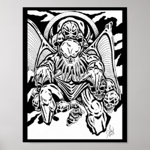 "No TRONO DECANO de RICHARD do impressão da arte