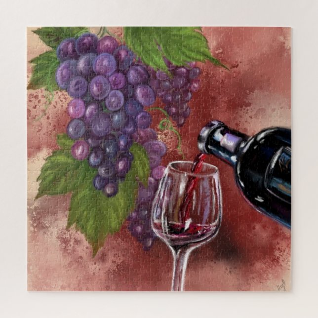 No Vine Veritas Quebra-cabeça (Vertical)