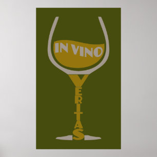 No Vino Veritas, poster personalizado