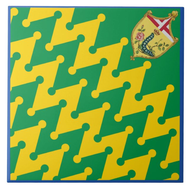 Nobile Contrada del Bruco (Lagarta) Palio (Frente)