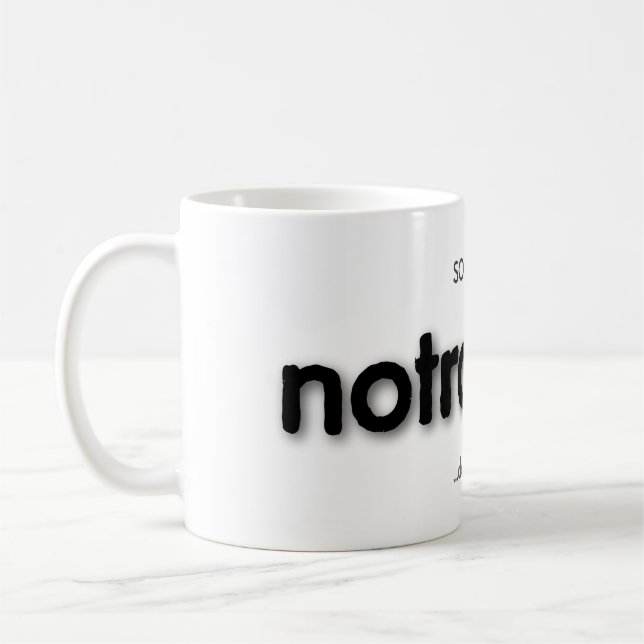 nobre! caneca de café! (Esquerda)
