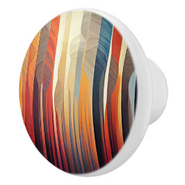 Nódulo de porta cerâmica "À Lua"