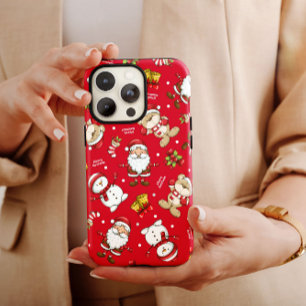 Noel Claus Red Christmas capas de iphone Mate