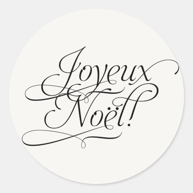 Noel de Etiqueta de Natal_Joyeux (Frente)
