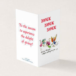 Noel Happy Colorful Angels vigiando você Holid