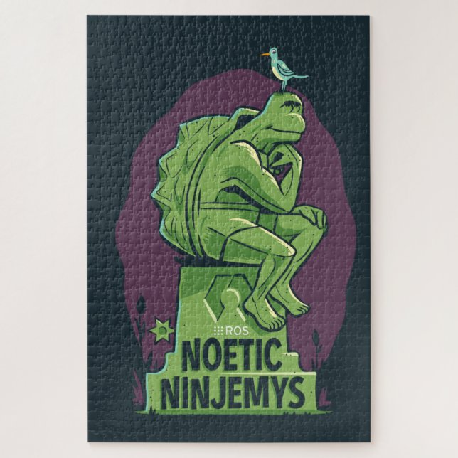 Noetic Ninjemys Quebra-cabeça (Vertical)
