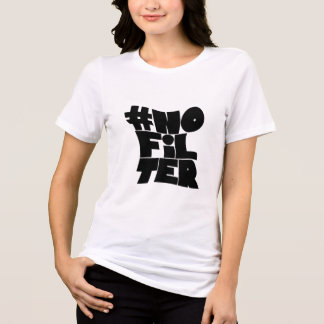 #NoFilter - Tee Tripla Típica Retroativa Negrito