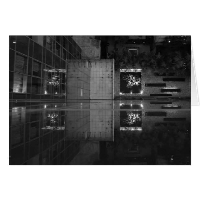 Noir City Reflections, cartão (Frente Horizontal)