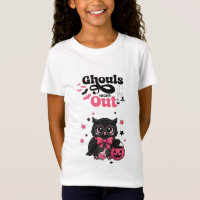 Noite das Ghouls Fofas - Camiseta Preta de Coruja