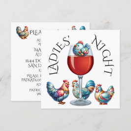 NOITE DAS MULHERES, etc. Convite