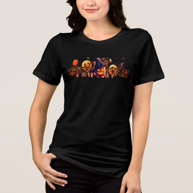 Noite de Bombeiros Spooky Camiseta (Frente)