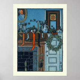 Noite de Denslow antes do Natal - Impressão de Vin