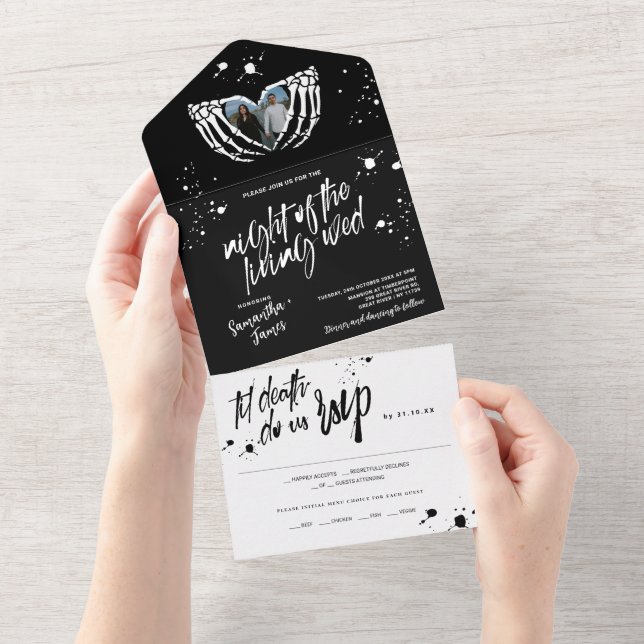Noite de Halloween do Casamento da Ala Viva (Aba destacável)